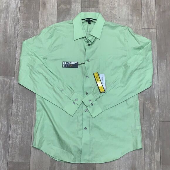 Mens NWT APT.9 Luxury Modern Fit Casual Shirt - Picture 1 of 6